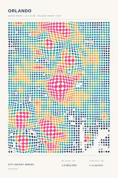 Orlando building height poster