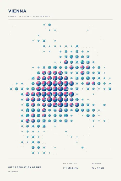 Vienna population poster