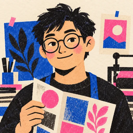 Liam Wu, illustrated avatar